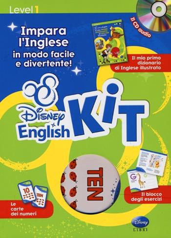 Disney english kit. Impara l'inglese in modo facile e divertente! Ediz. bilingue. Con CD Audio  - Libro Disney Libri 2013 | Libraccio.it