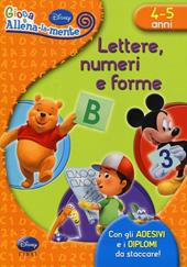 Lettere, numeri e forme. Kit. Ediz. illustrata. Con gadget