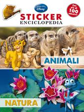Animali, natura. Sticker enciclopedia