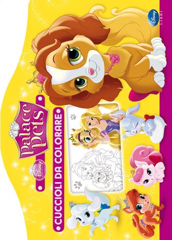 Cuccioli da colorare. Palace pets. Ediz. illustrata  - Libro Disney Libri 2014 | Libraccio.it