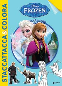 Frozen. Con adesivi  - Libro Disney Libri 2015, Staccattacca & colora | Libraccio.it