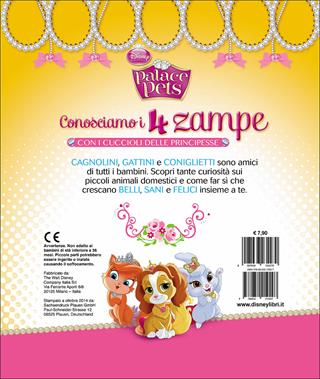 Conosciamo i 4 zampe con i cuccioli delle principesse. Palace pets. Ediz. illustrata  - Libro Disney Libri 2014, Libri cartonati | Libraccio.it