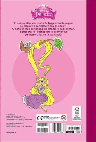 Disney princess. Con adesivi. Ediz. illustrata  - Libro Disney Libri 2015, Staccattacca & colora | Libraccio.it