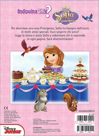 Indovina chi è? Sofia la principessa. Ediz. illustrata  - Libro Disney Libri 2015 | Libraccio.it
