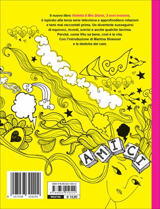 Il mio diario, 3 anni insieme. Violetta. Ediz. illustrata  - Libro Disney Libri 2015 | Libraccio.it