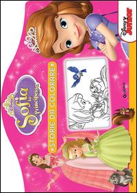 Sofia la principessa. Storie da colorare. Ediz. illustrata  - Libro Disney Libri 2015 | Libraccio.it