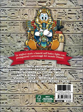 Le più belle storie dell'antico Egitto  - Libro Disney Libri 2015, I fumetti di Disney club | Libraccio.it