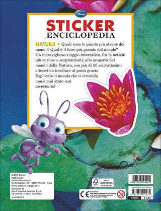 Natura. Sticker enciclopedia. Ediz. illustrata  - Libro Disney Libri 2015, Il meraviglioso mondo | Libraccio.it