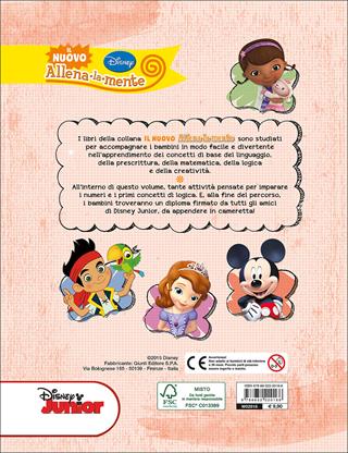 I miei primi numeri  - Libro Disney Libri 2015, Allena la mente | Libraccio.it