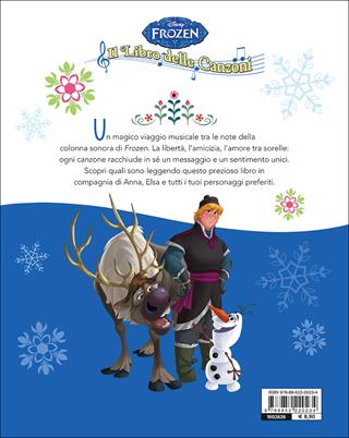 Frozen. Il libro delle canzoni. Ediz. illustrata  - Libro Disney Libri 2015 | Libraccio.it