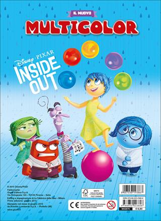Inside out. Il nuovo multicolor  - Libro Disney Libri 2015 | Libraccio.it