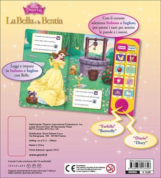 La Bella e la Bestia. Italiano-Inglese  - Libro Disney Libri 2015, Suona e impara | Libraccio.it