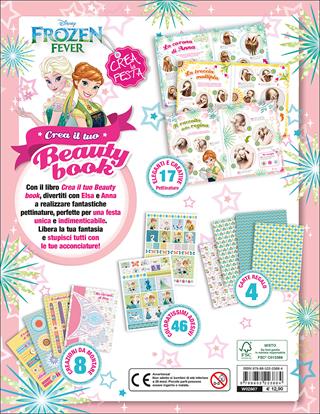 Frozen. Crea il tuo beauty book  - Libro Disney Libri 2015, Crea la festa | Libraccio.it