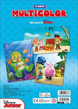 Gli amici di Disney junior. Il nuovo multicolor  - Libro Disney Libri 2015 | Libraccio.it