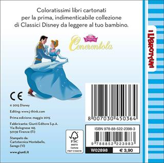 Cenerentola. Ediz. illustrata  - Libro Disney Libri 2015, I librottini | Libraccio.it