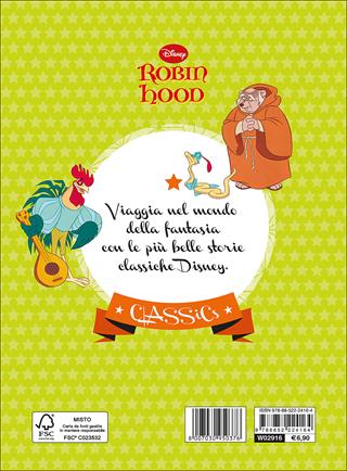 Robin Hood  - Libro Disney Libri 2015, Classics | Libraccio.it