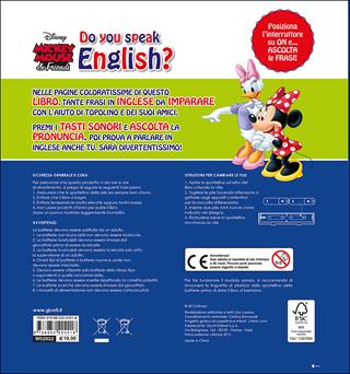 Do you speak English? Prime frasi in inglese  - Libro Disney Libri 2015, I speak English | Libraccio.it