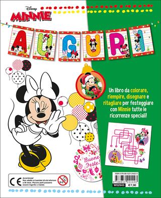 Decor Art. Crea un mondo di festa. Minnie. 500 adesivi  - Libro Disney Libri 2015 | Libraccio.it