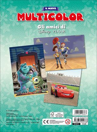 Gli amici di Disney Pixar. Il nuovo multicolor  - Libro Disney Libri 2015 | Libraccio.it