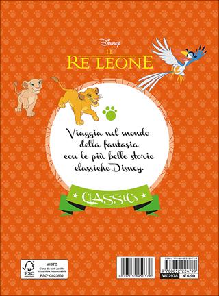 Il re Leone  - Libro Disney Libri 2015, Classics | Libraccio.it