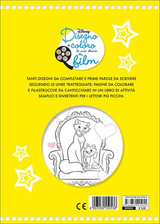 Cani e gatti. Gli Aristogatti, La carica dei 101. Disegno e coloro le mie storie da film. Ediz. illustrata  - Libro Disney Libri 2016 | Libraccio.it