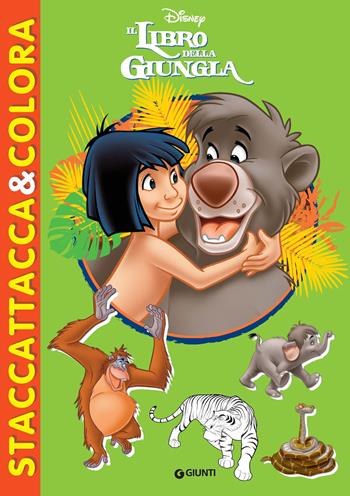 Il libro della giungla. Staccattacca & colora. Con adesivi. Ediz. illustrata  - Libro Disney Libri 2016, Staccattacca & colora | Libraccio.it