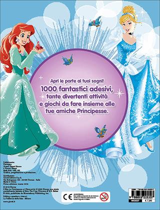 Principesse. 1000 stickers. Con adesivi. Ediz. illustrata  - Libro Disney Libri 2016 | Libraccio.it