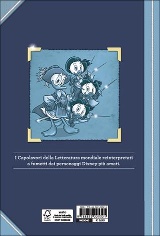 Paperino e i tre moschettieri e altre storie ispirate a Alexandre Dumas  - Libro Disney Libri 2016, Capolavori della letteratura | Libraccio.it