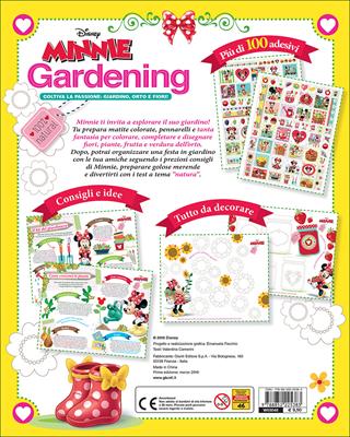 Minni gardening. Coltiva la passione: giardinon orto e fiori! Superalbum creativo  - Libro Disney Libri 2016 | Libraccio.it