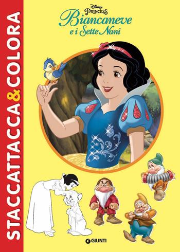 Biancaneve e i sette nani. Staccattacca e colora. Con adesivi. Ediz. illustrata  - Libro Disney Libri 2016, Staccattacca & colora | Libraccio.it