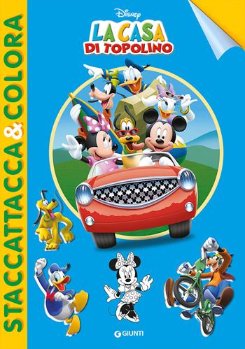 La casa di Topolino. Staccattacca e colora. Con adesivi. Ediz. illustrata  - Libro Disney Libri 2016, Staccattacca & colora | Libraccio.it