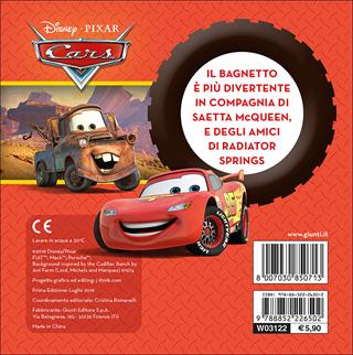 Cars. Il libro bagnetto  - Libro Disney Libri 2016 | Libraccio.it