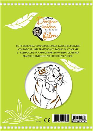 Natura. Il libro della giungla. Disegno e coloro le mie storie da film. Ediz. illustrata  - Libro Disney Libri 2016 | Libraccio.it