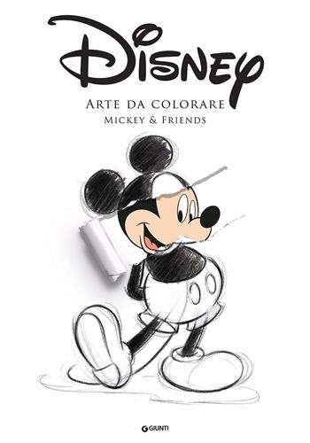 Mickey & Friends. Arte da colorare. Art therapy  - Libro Disney Libri 2016 | Libraccio.it