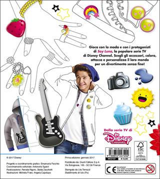 Un mondo di accessori. Soy Luna. Con adesivi  - Libro Disney Libri 2017 | Libraccio.it