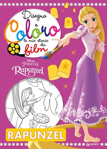 Rapunzel. Disegno e coloro le mie storie da film  - Libro Disney Libri 2017 | Libraccio.it
