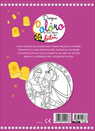 Rapunzel. Disegno e coloro le mie storie da film  - Libro Disney Libri 2017 | Libraccio.it