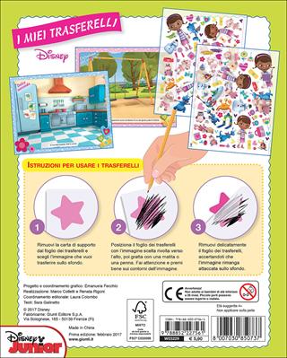 Dott.ssa Peluche. I miei trasferelli. Crea e personalizza le tue storie  - Libro Disney Libri 2017, I miei trasferelli | Libraccio.it