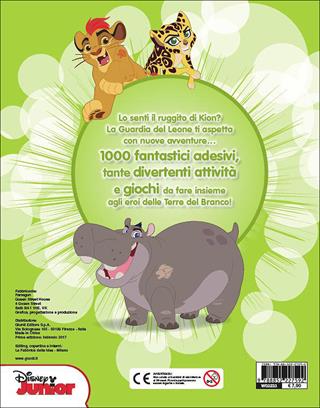 Lion Guard. 1000 stickers. Con adesivi  - Libro Disney Libri 2017, Stickerfun | Libraccio.it