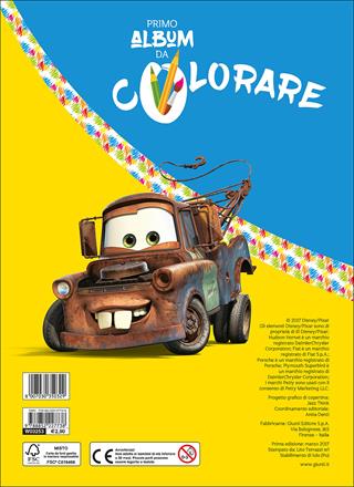Cars. Il mio primo album da colorare  - Libro Disney Libri 2017, Primo album da colorare | Libraccio.it