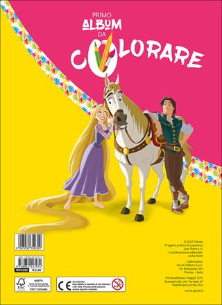 Rapunzel. Il mio primo album da colorare  - Libro Disney Libri 2017 | Libraccio.it