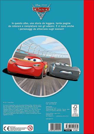 Cars 3. Staccattacca&colora. Con adesivi  - Libro Disney Libri 2017, Staccattacca & colora | Libraccio.it
