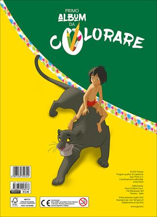 Il libro della giungla. Primo album da colorare  - Libro Disney Libri 2017, Primo album da colorare | Libraccio.it