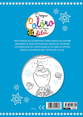 Frozen. Disegno e coloro le mie storie da film  - Libro Disney Libri 2017 | Libraccio.it
