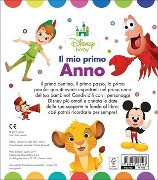 Il mio primo anno. Disney baby  - Libro Disney Libri 2017, Baby scoperte | Libraccio.it