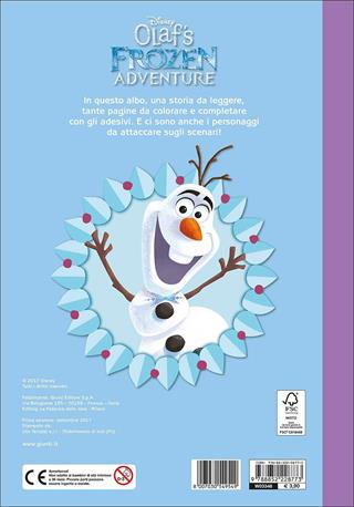 Le avventure di Olaf. Frozen. Staccattacca & colora  - Libro Disney Libri 2017, Staccattacca & colora | Libraccio.it