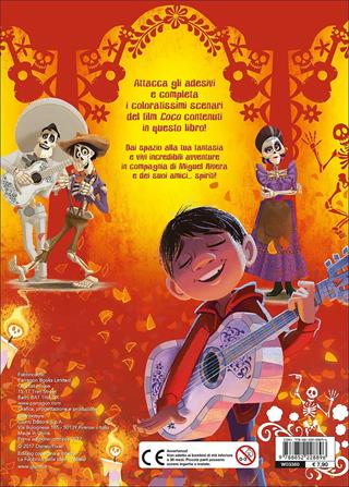 Coco. Mosaico sticker. Con adesivi. Ediz. a colori  - Libro Disney Libri 2017 | Libraccio.it