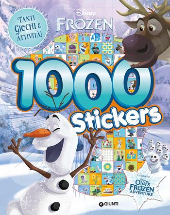 Olaf's Frozen adventure. 1000 stickers  - Libro Disney Libri 2018 | Libraccio.it