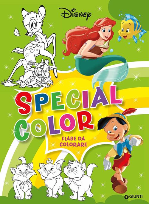 Storie da leggere e colorare. Disney mega color. Ediz. illustrata