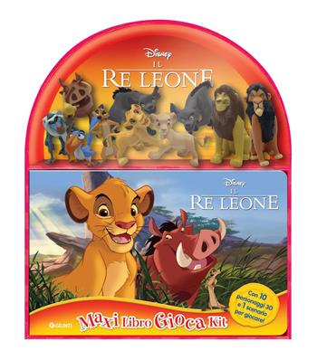 Il Re leone. Maxi libro gioca kit. Con 10 figurine 3D e scenario  - Libro Disney Libri 2019 | Libraccio.it
